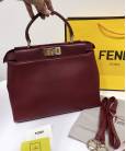 Сумка Fendi Peekaboo Large Marsala